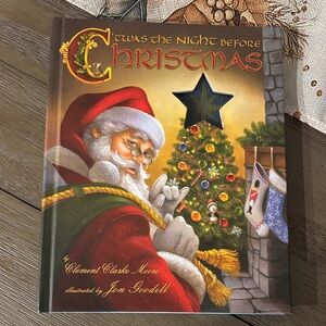 ‘Twas the Night Before Christmas hardcover book